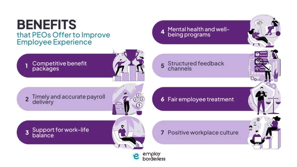 peo employee experience benefits