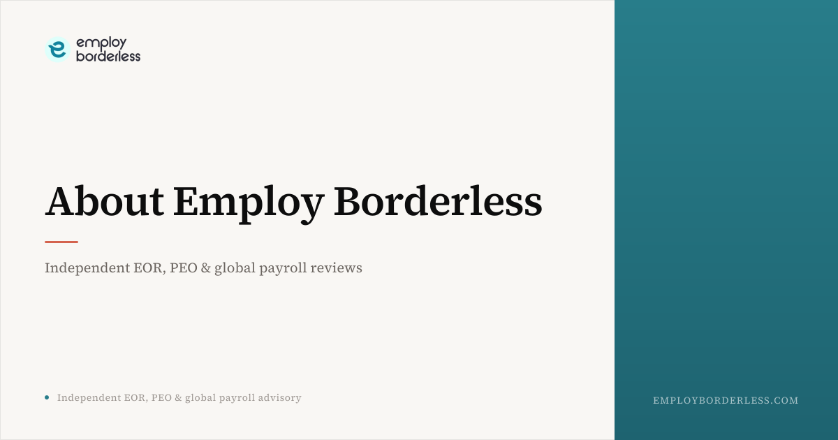 About Employ Borderless | Independent EOR & Global Hiring Advisory