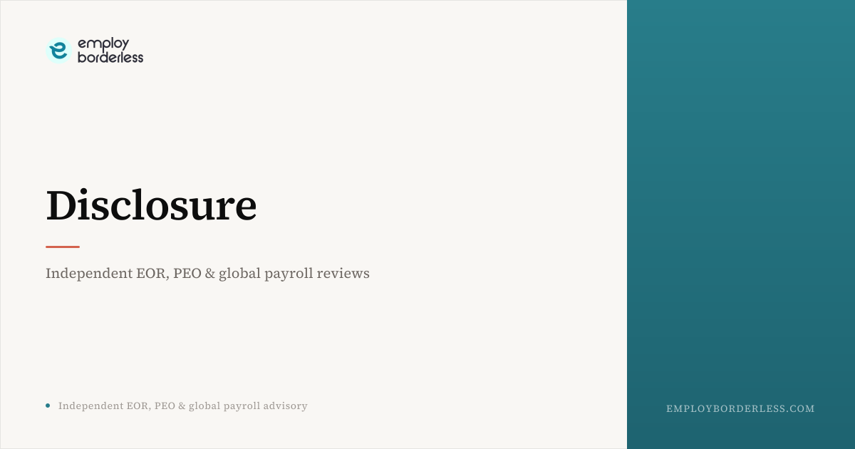 Disclosure | Employ Borderless