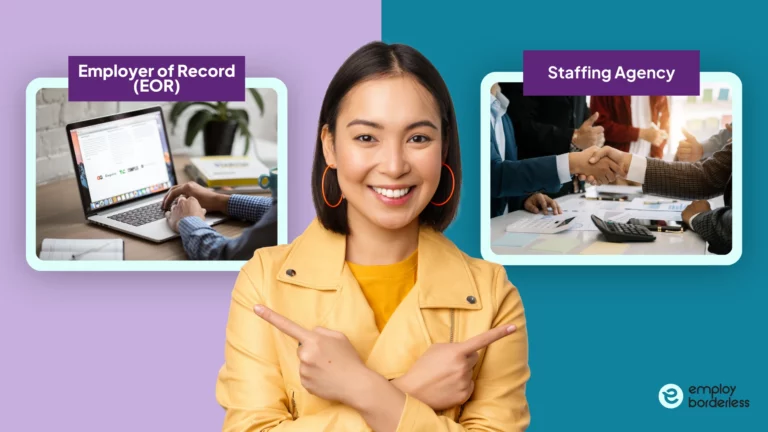 Employer of record vs. staffing agency
