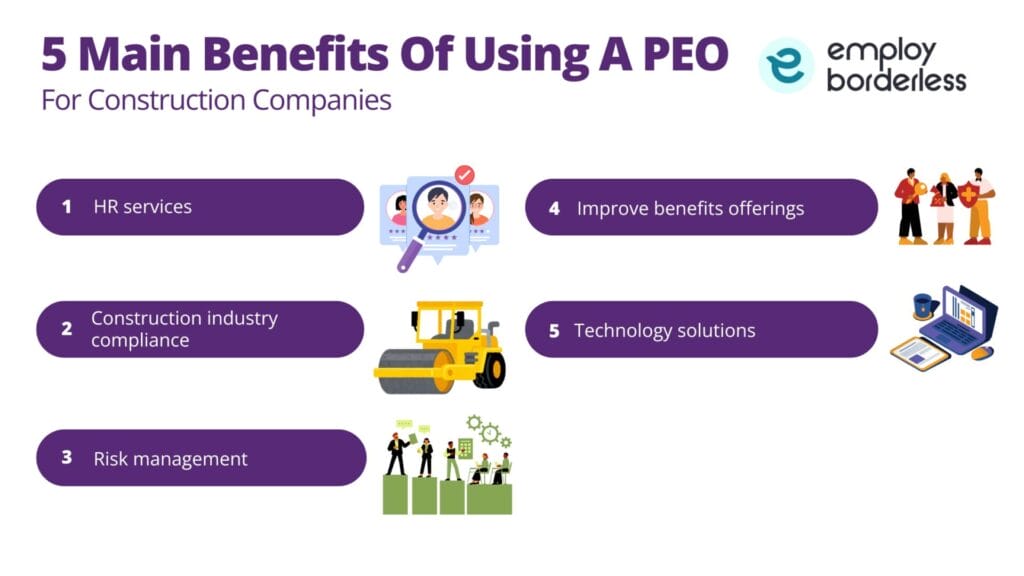 5 benefits of using a peo for construction companies