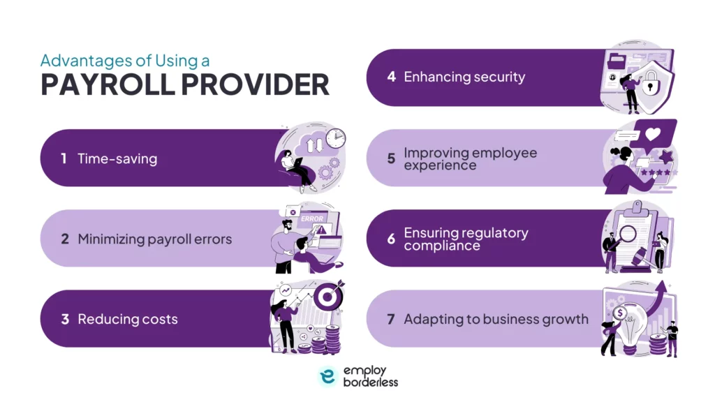 advantages of using payroll providers
